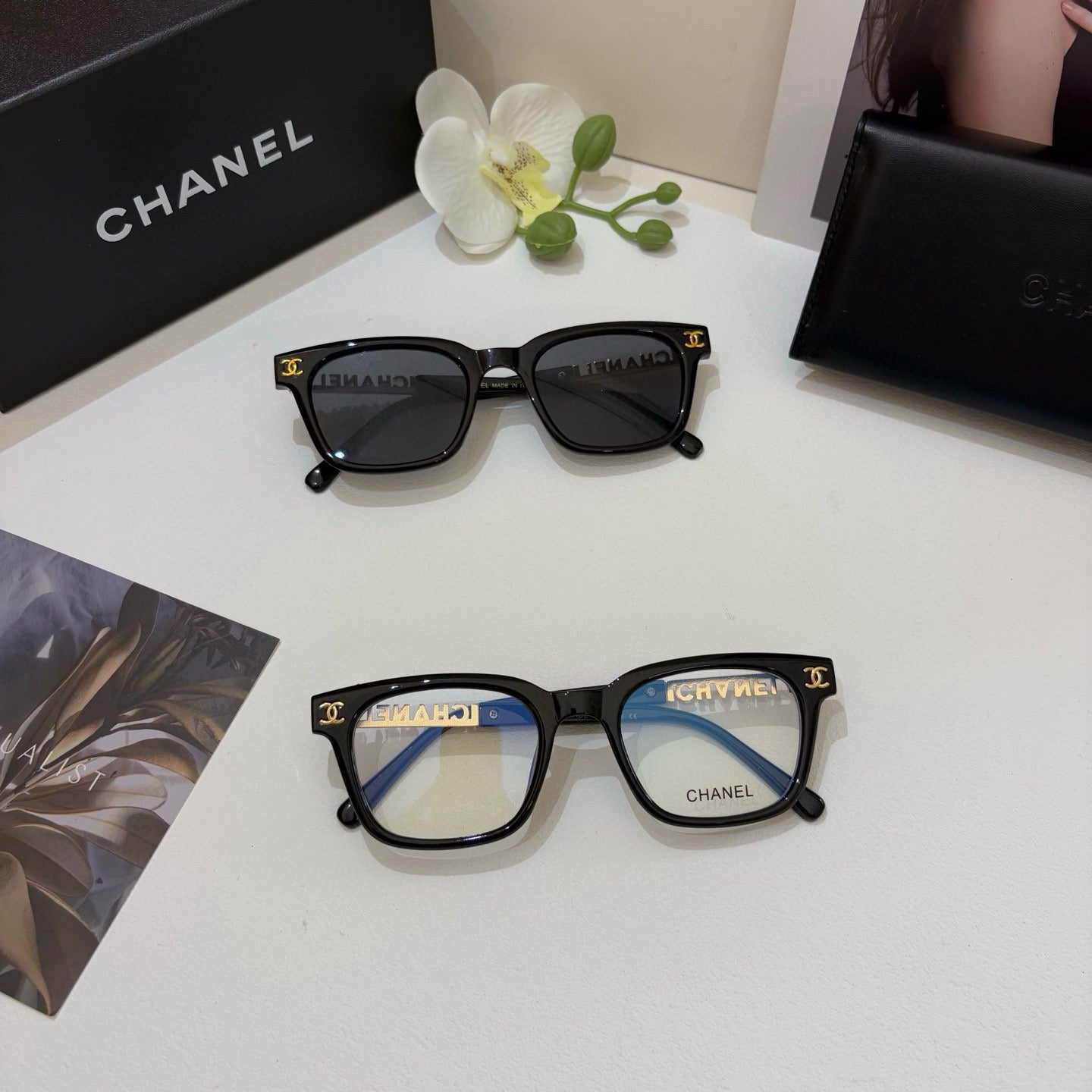 Chanel Fashion Silver Lens Sunglasses for Men & Women - 493610 - detail image 3