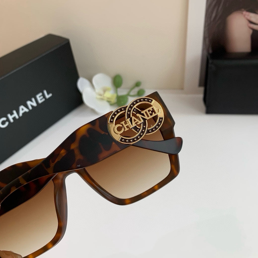 Chanel Square Black Lens Sunglasses for Men & Women - 493615