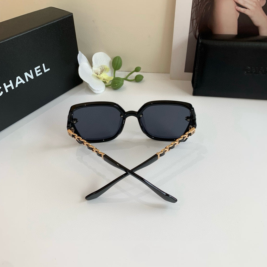 Chanel Square Black Lens Sunglasses for Men & Women - 486648 - detail image 2