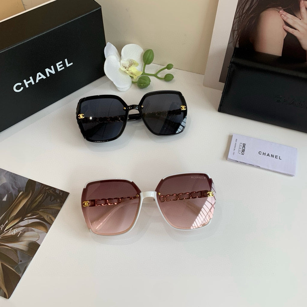 Chanel Square Black Lens Sunglasses for Men & Women - 486648 - detail image 4