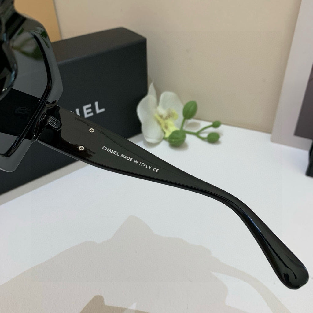 Chanel Square Black Lens Sunglasses for Men & Women - 486646
