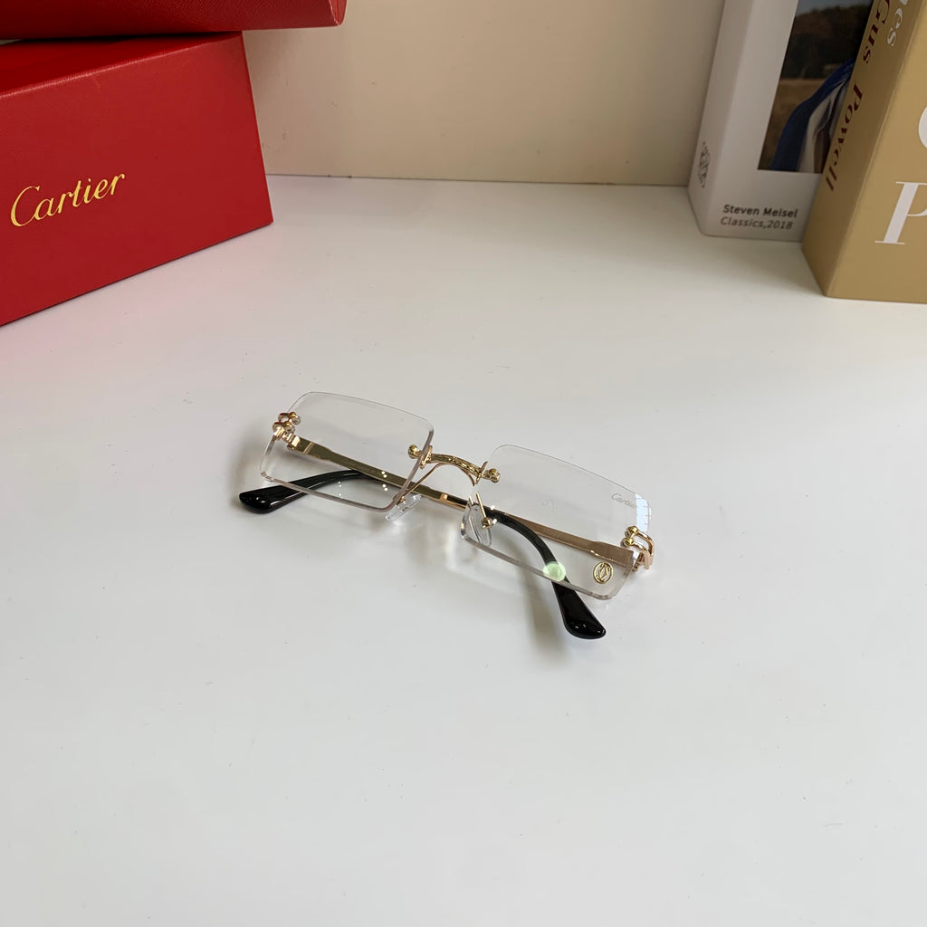 Cartier Square Silver Lens Sunglasses for Men & Women - 415874 - detail image 5