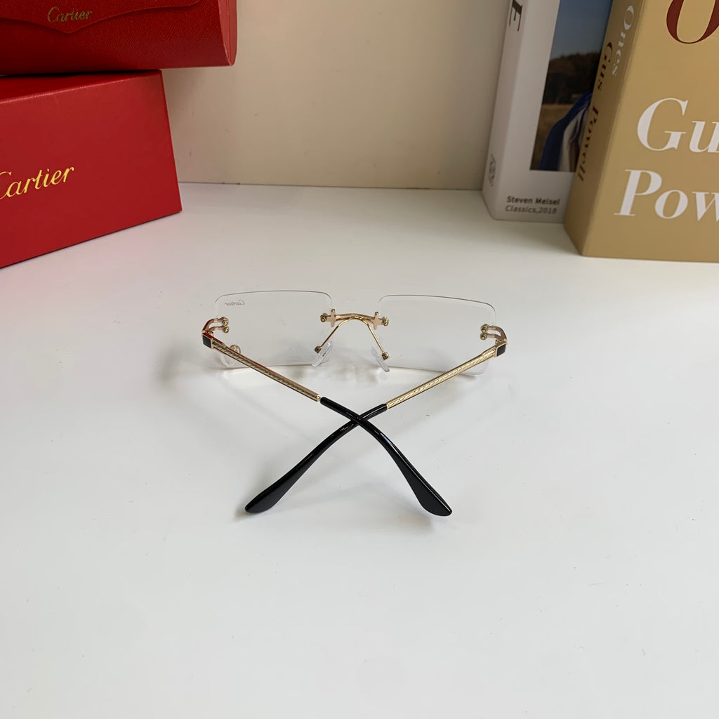 Cartier Square Silver Lens Sunglasses for Men & Women - 415874 - detail image 6