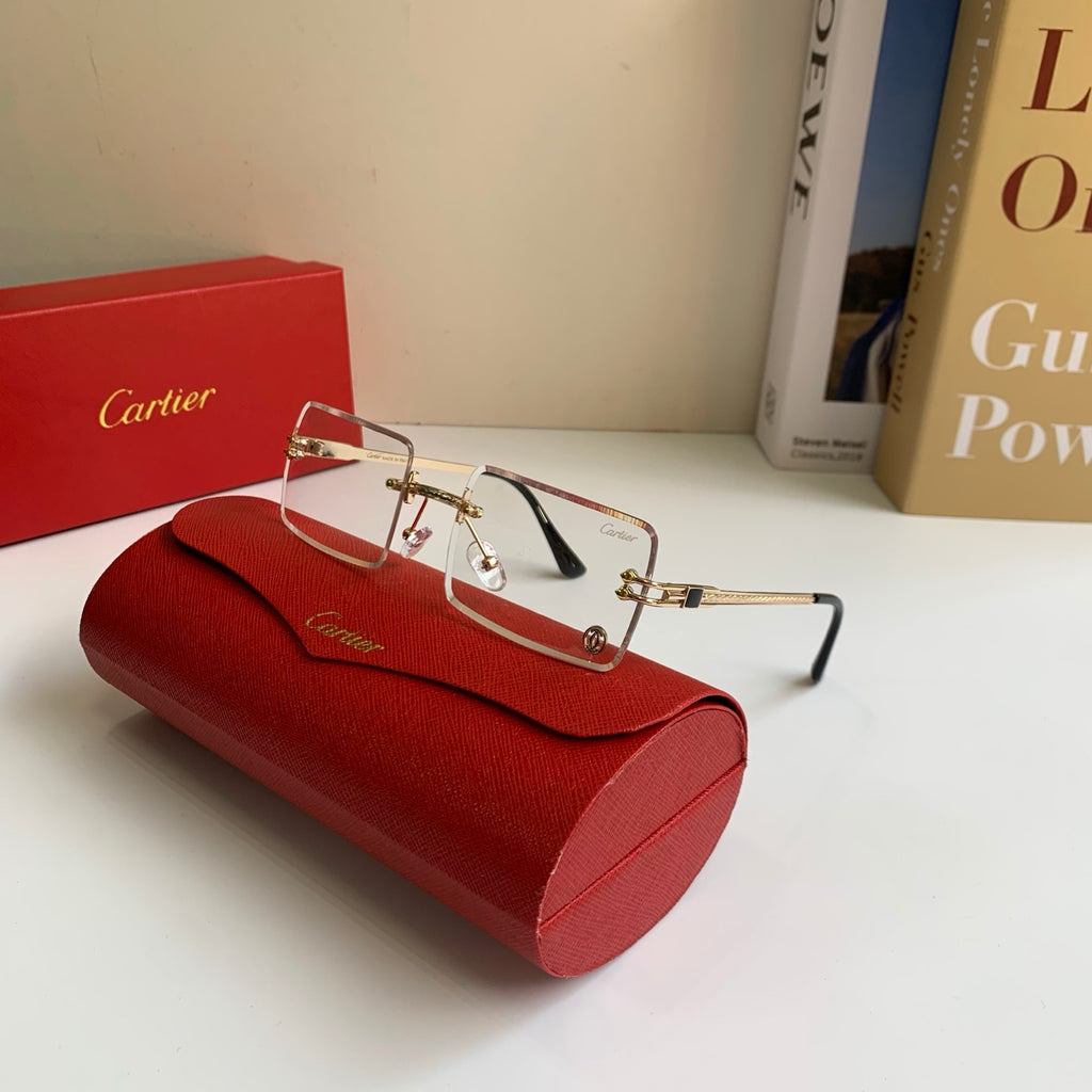 Cartier Square Silver Lens Sunglasses for Men & Women - 415874 - detail image 4