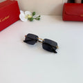 Cartier Lightweight Rimless Silver Lens Sunglasses for Men & Women - 415879