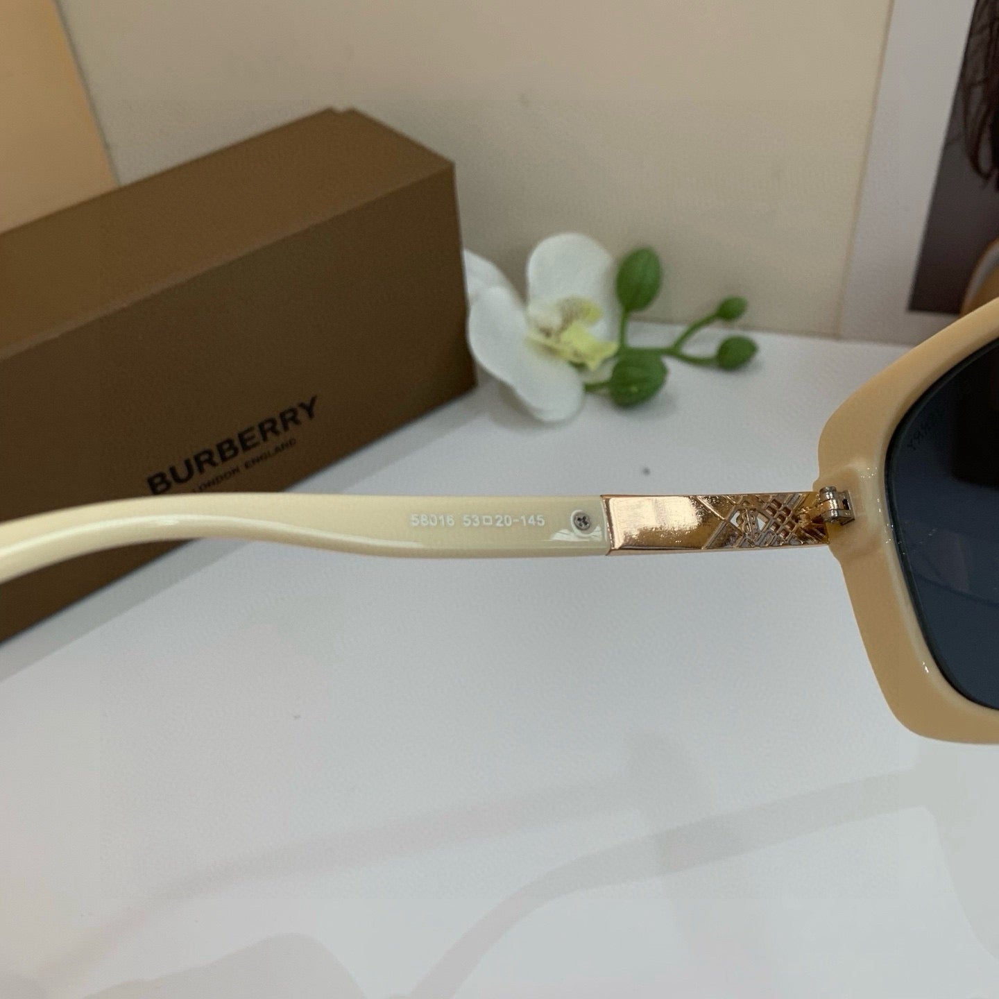 Burberry Square Brown Lens Sunglasses for Men & Women - 158546