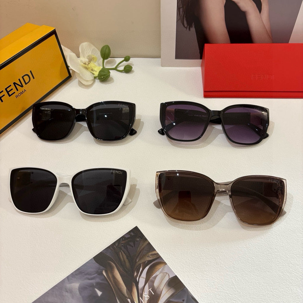 Fendi Square Brown Lens Sunglasses for Men & Women - 432721 - detail image 2