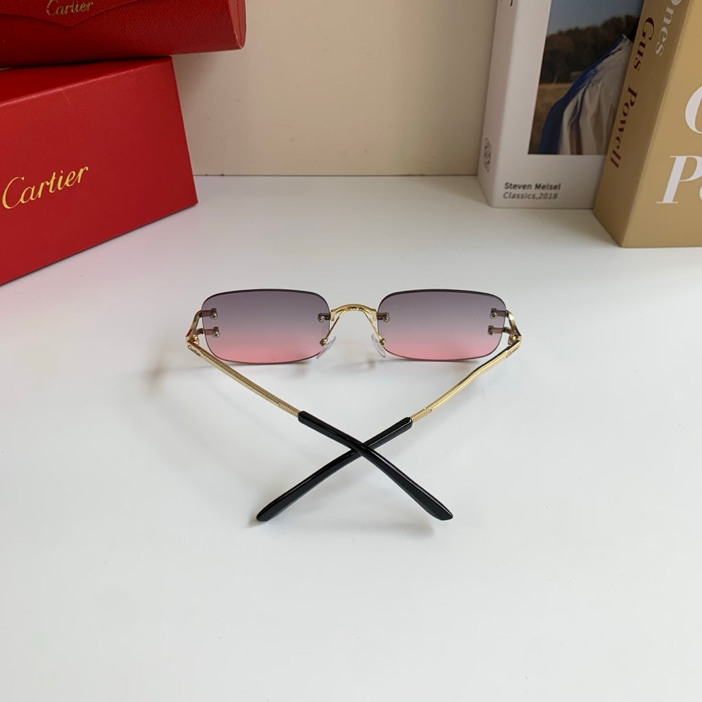 Cartier Square Silver Lens Sunglasses for Men & Women - 432283 - detail image 7