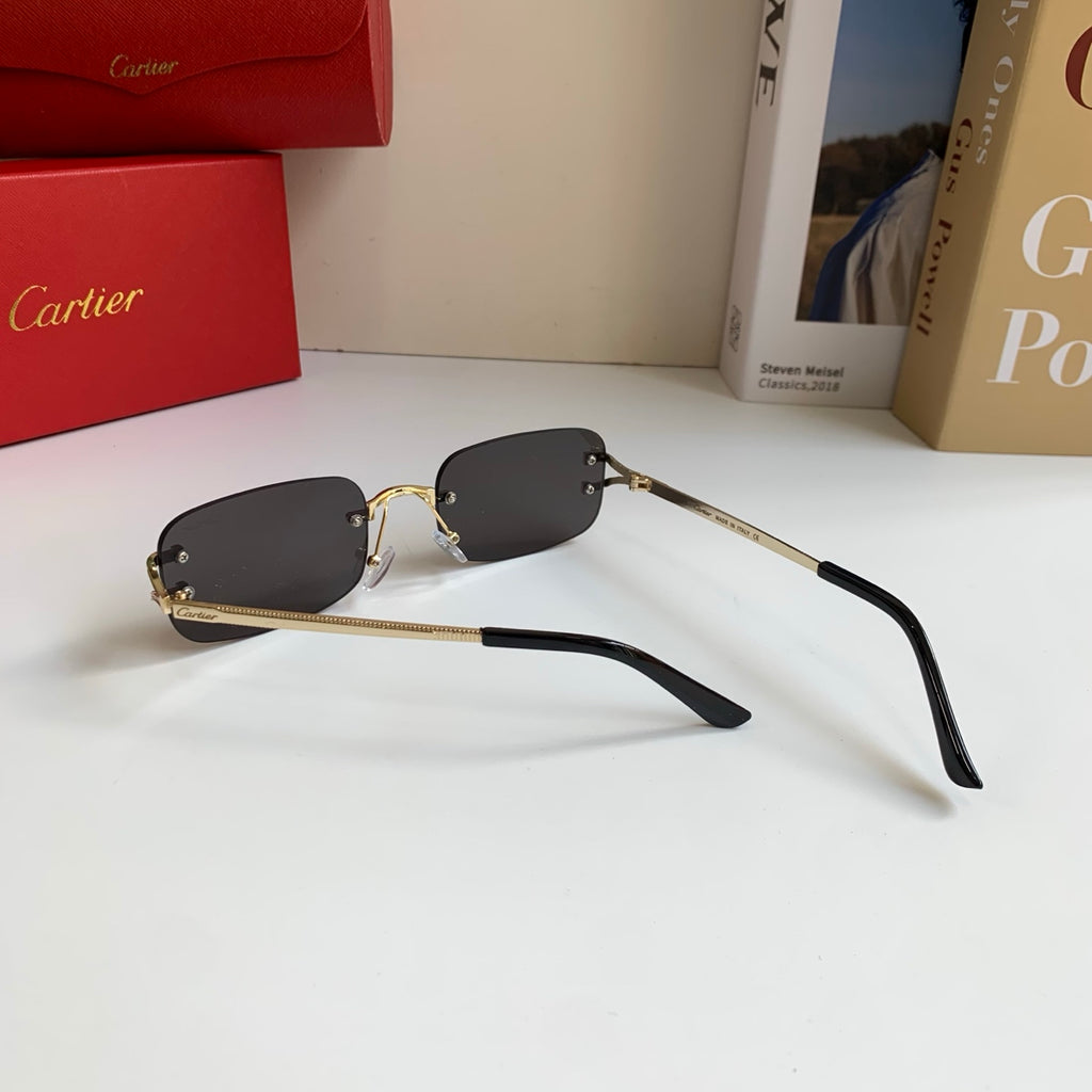 Cartier Square Silver Lens Sunglasses for Men & Women - 432284 - detail image 8