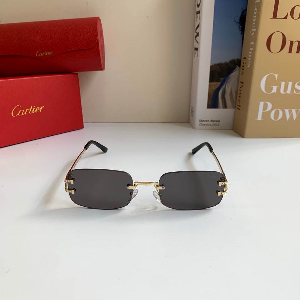 Cartier Square Silver Lens Sunglasses for Men & Women - 432284 - detail image 5