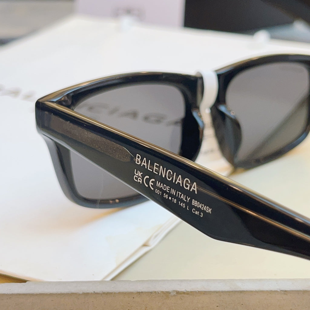 Balenciaga BB0424SK Fashion Black Lens Sunglasses for Men & Women - 416146 - detail image 9