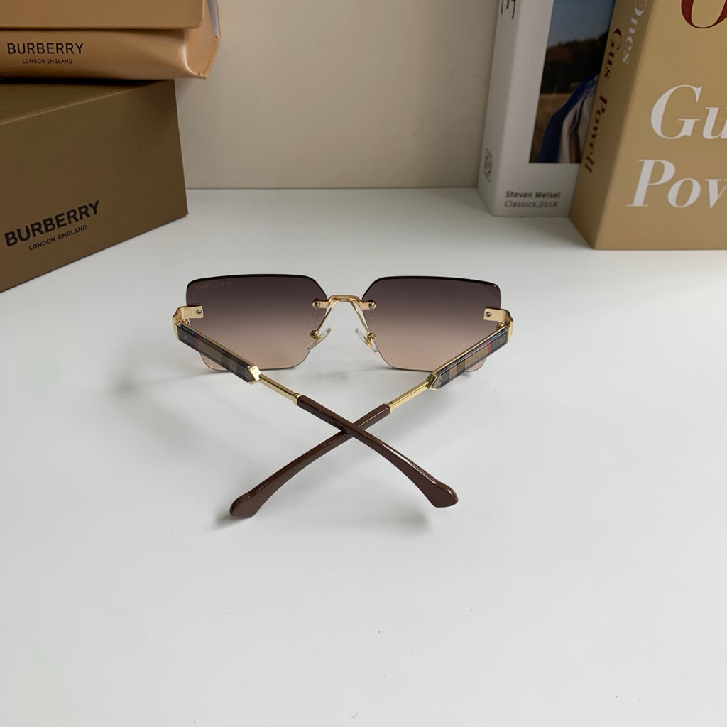 Burberry Metal Square Silver Lens Sunglasses for Men & Women - 487454 - detail image 7