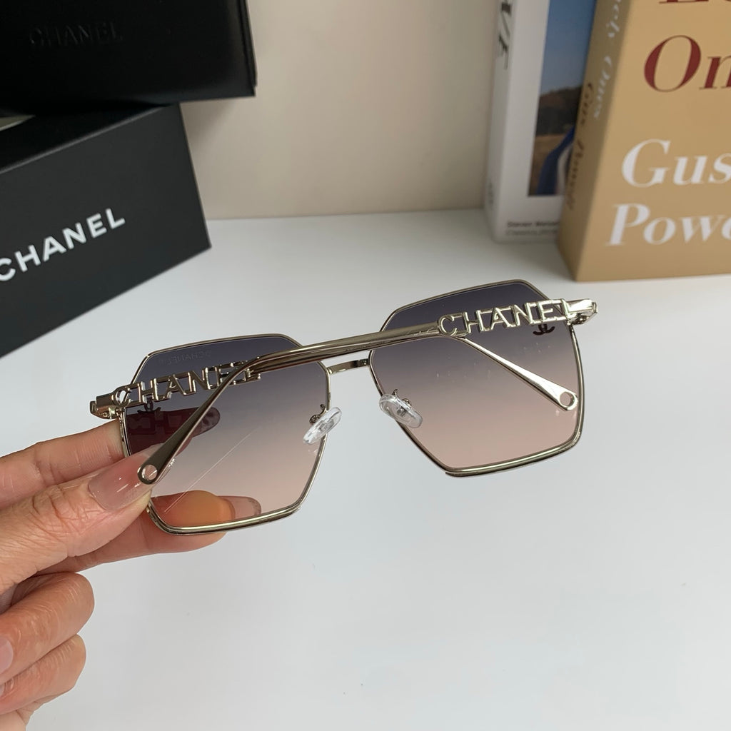 Chanel Metal Fashion Silver Lens Sunglasses for Men & Women - 493513 - detail image 7