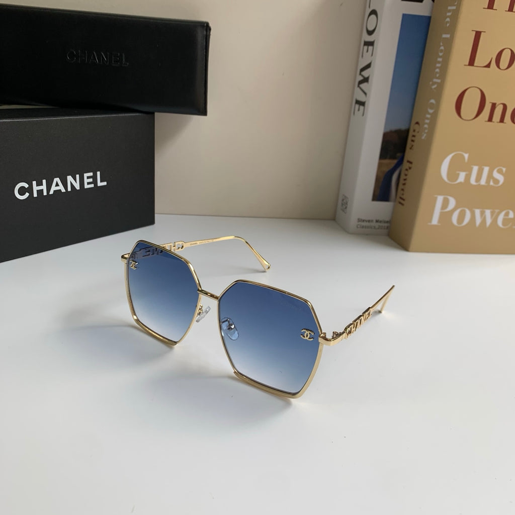 Chanel Metal Fashion Silver Lens Sunglasses for Men & Women - 493514 - detail image 2