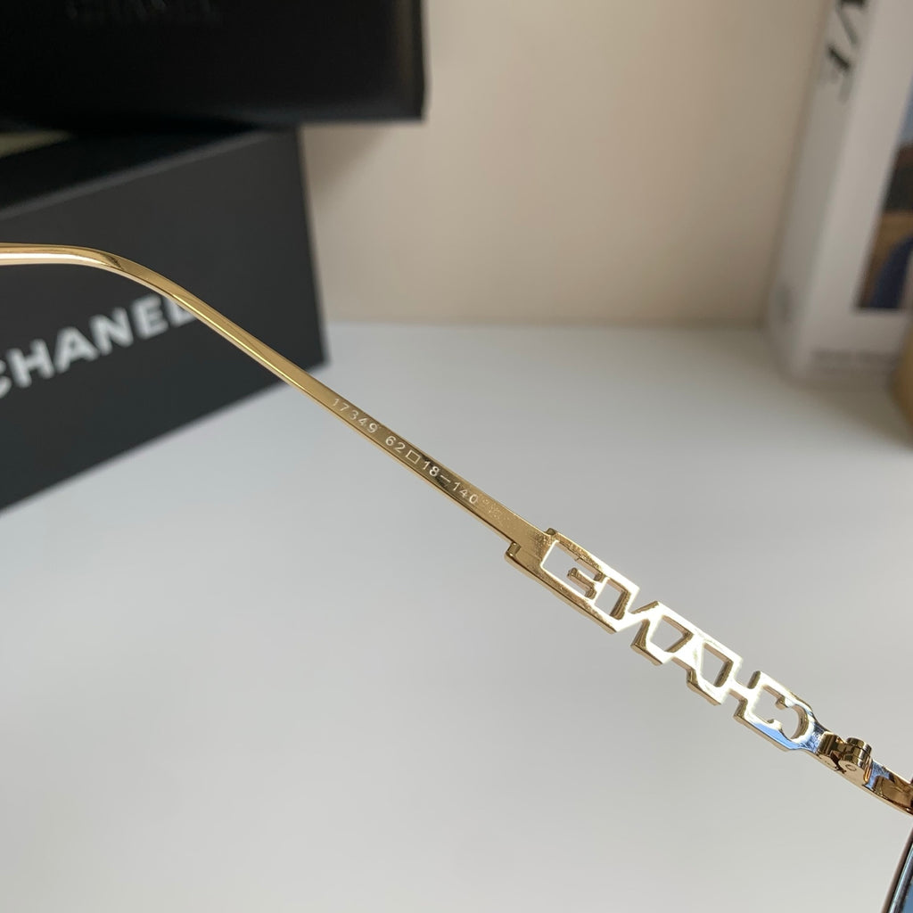 Chanel Metal Fashion Silver Lens Sunglasses for Men & Women - 493514 - detail image 7