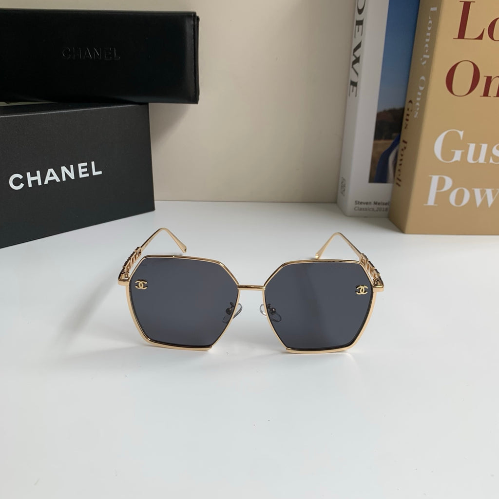 Chanel Metal Fashion Silver Lens Sunglasses for Men & Women - 493516 - detail image 3