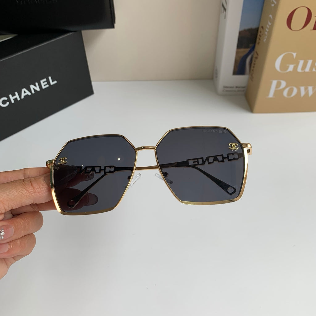 Chanel Metal Fashion Silver Lens Sunglasses for Men & Women - 493516 - detail image 5