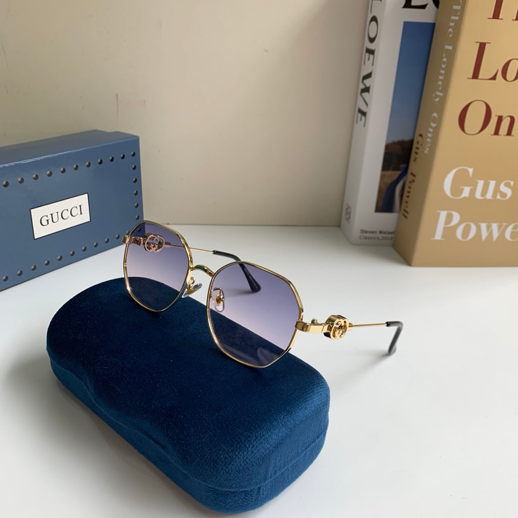 Gucci Metal Square Silver Lens Sunglasses for Men & Women - 493279 - detail image 5