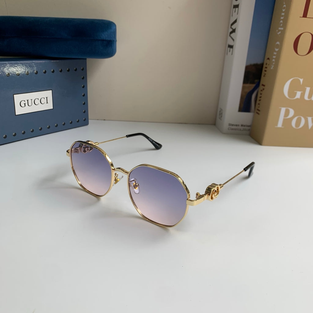Gucci Metal Square Silver Lens Sunglasses for Men & Women - 493279 - detail image 2