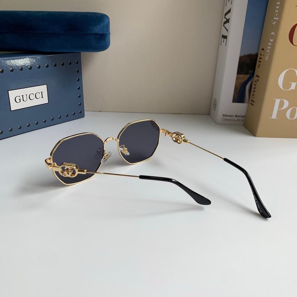 Gucci Metal Square Silver Lens Sunglasses for Men & Women - detail image 9
