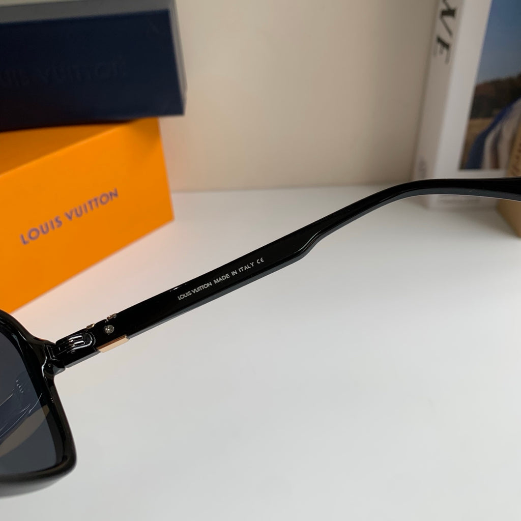 Louis Vuitton Square Black Lens Sunglasses for Men & Women - 486150 - detail image 6