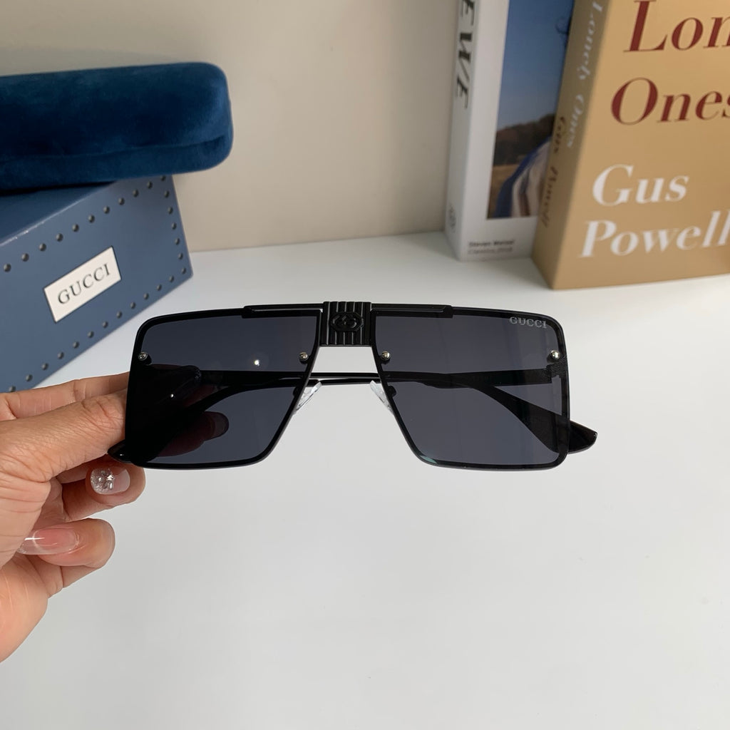 Gucci Polarized Square Silver Lens Sunglasses for Men & Women - 486312 - detail image 3