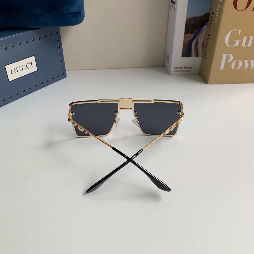 Gucci Polarized Square Silver Lens Sunglasses for Men & Women - 486314 - detail image 6