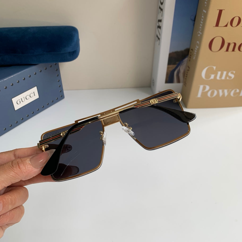 Gucci Polarized Square Silver Lens Sunglasses for Men & Women - 486314 - detail image 7