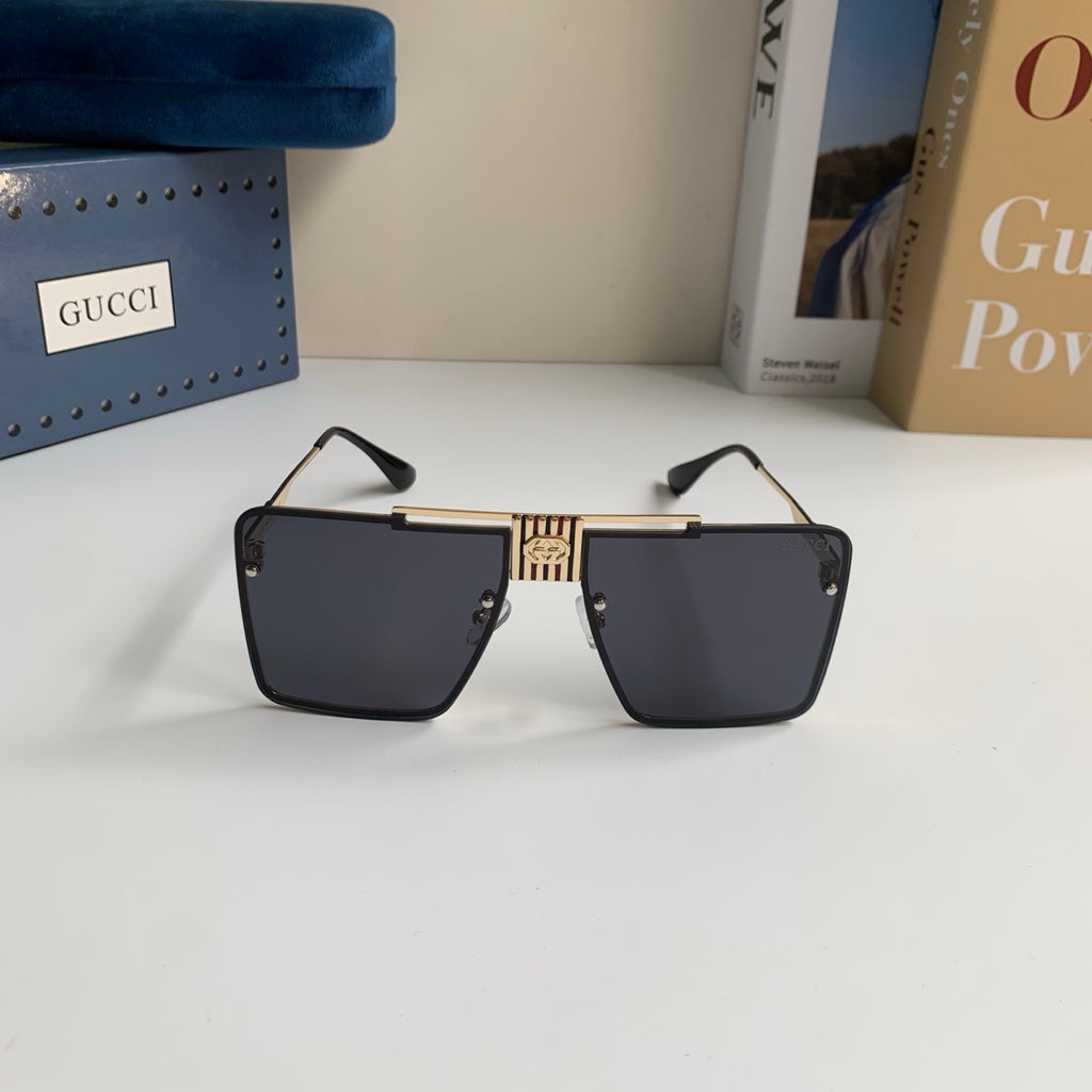 Gucci Polarized Square Silver Lens Sunglasses for Men & Women - 486314 - detail image 5
