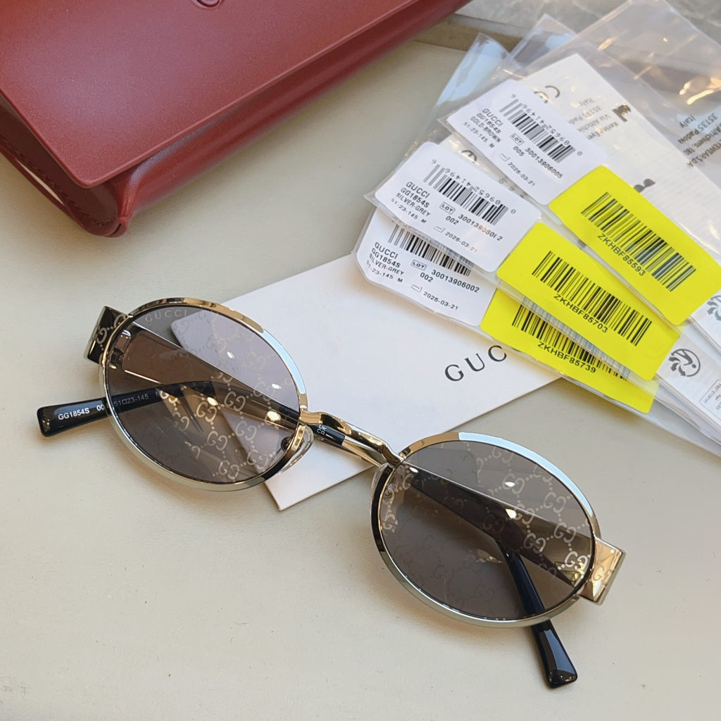 Gucci GG1854S Fashion Brown Lens Sunglasses for Men & Women - detail image 3