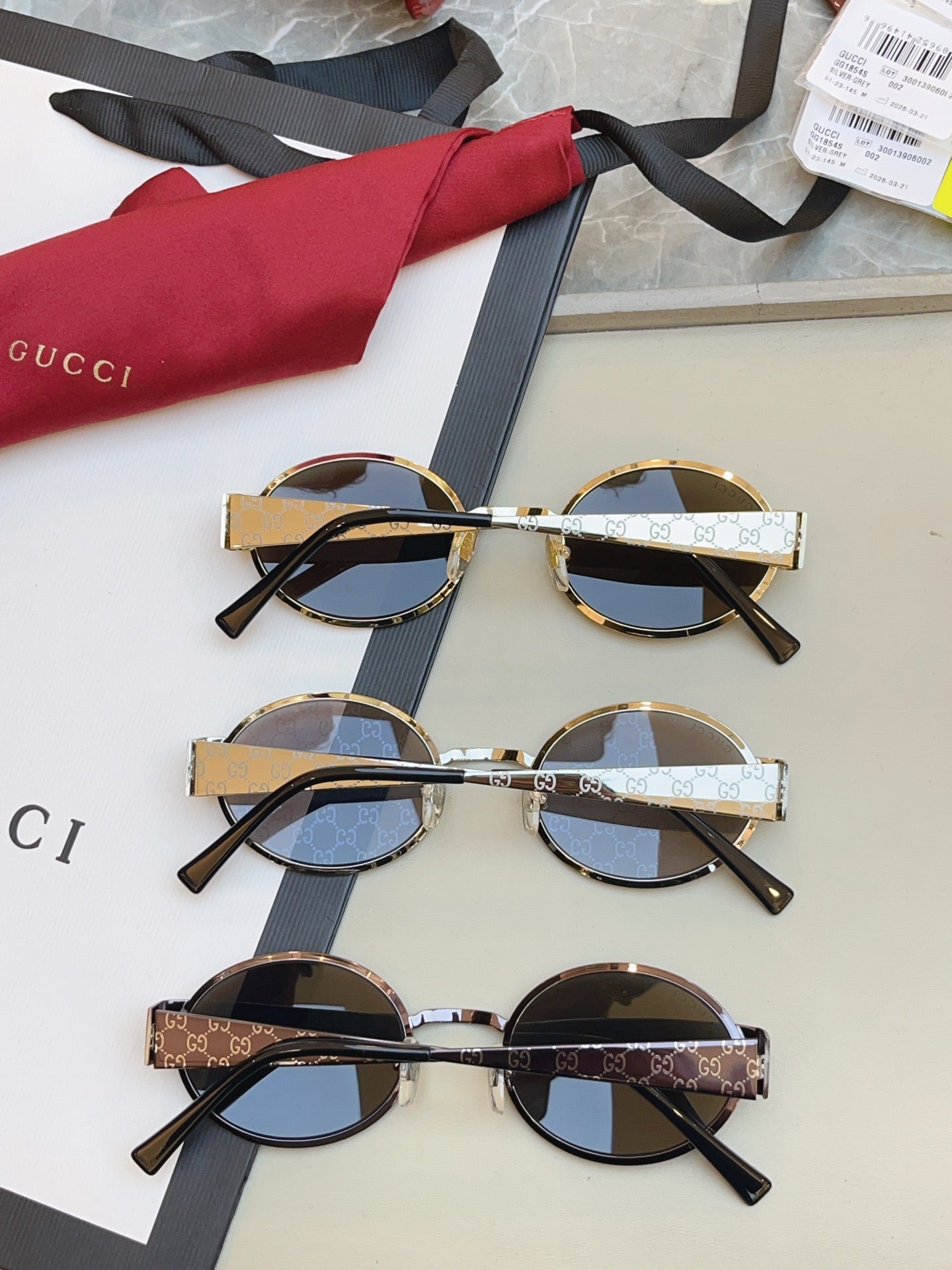 Gucci GG1854S Fashion Brown Lens Sunglasses for Men & Women - detail image 8