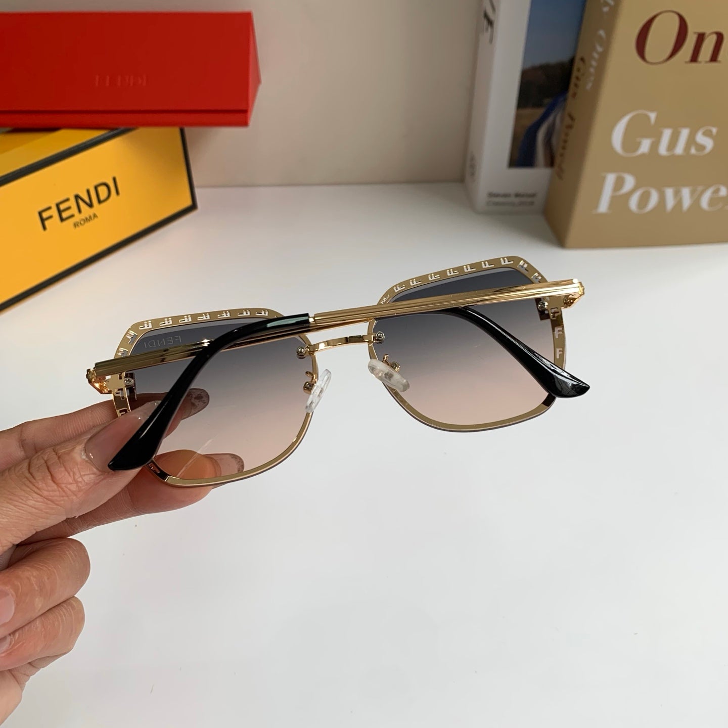 Fendi Fashion Silver Lens Sunglasses for Men & Women - 432728 - detail image 9