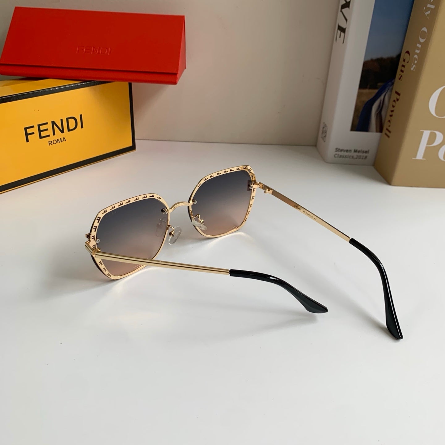Fendi Fashion Silver Lens Sunglasses for Men & Women - 432728 - detail image 7