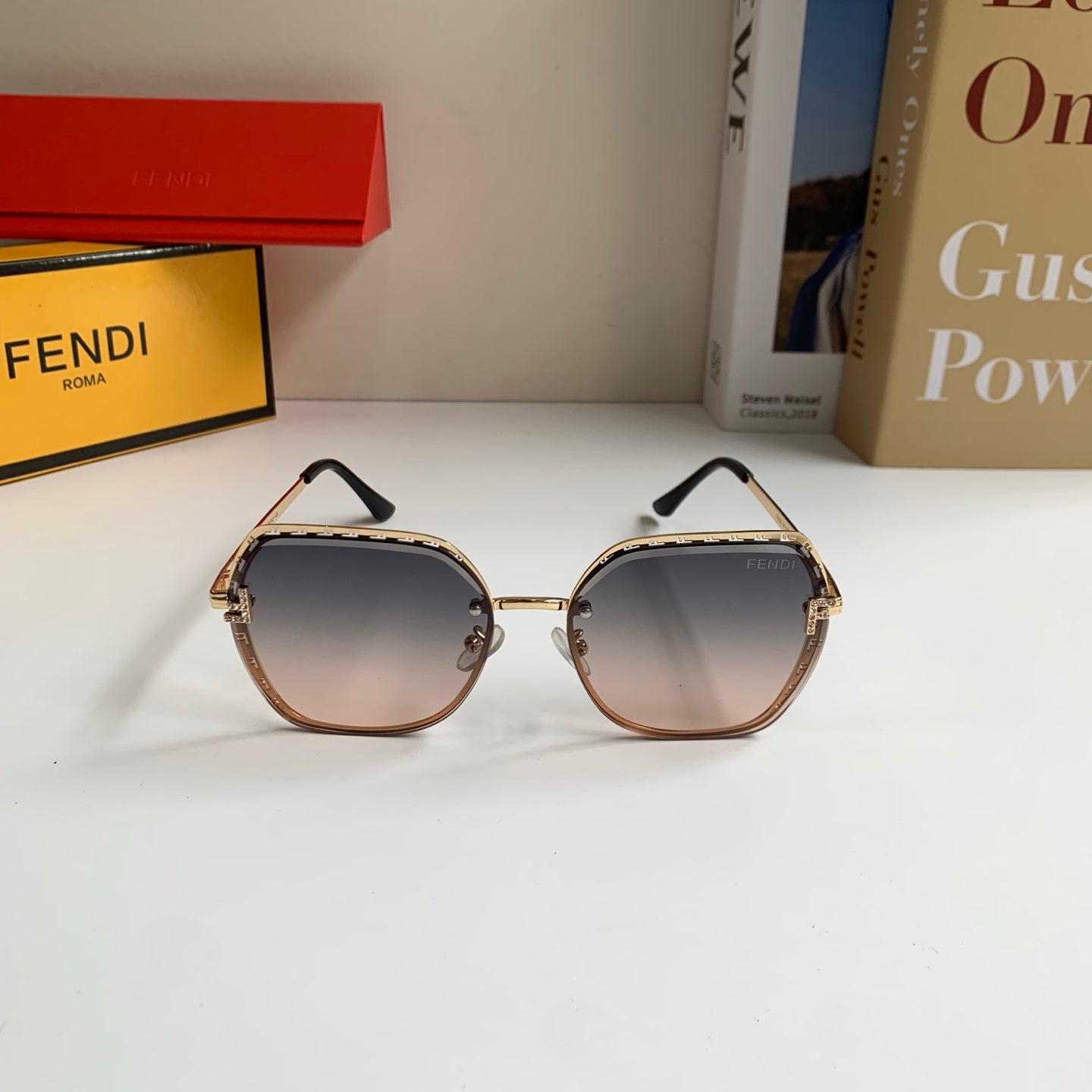 Fendi Fashion Silver Lens Sunglasses for Men & Women - 432728 - detail image 3