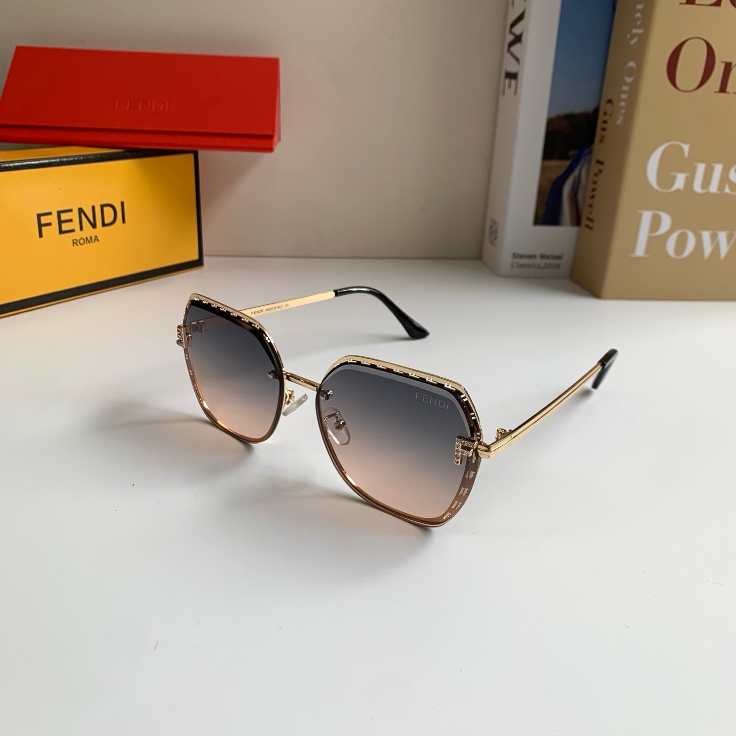 Fendi Fashion Silver Lens Sunglasses for Men & Women - 432728 - detail image 2