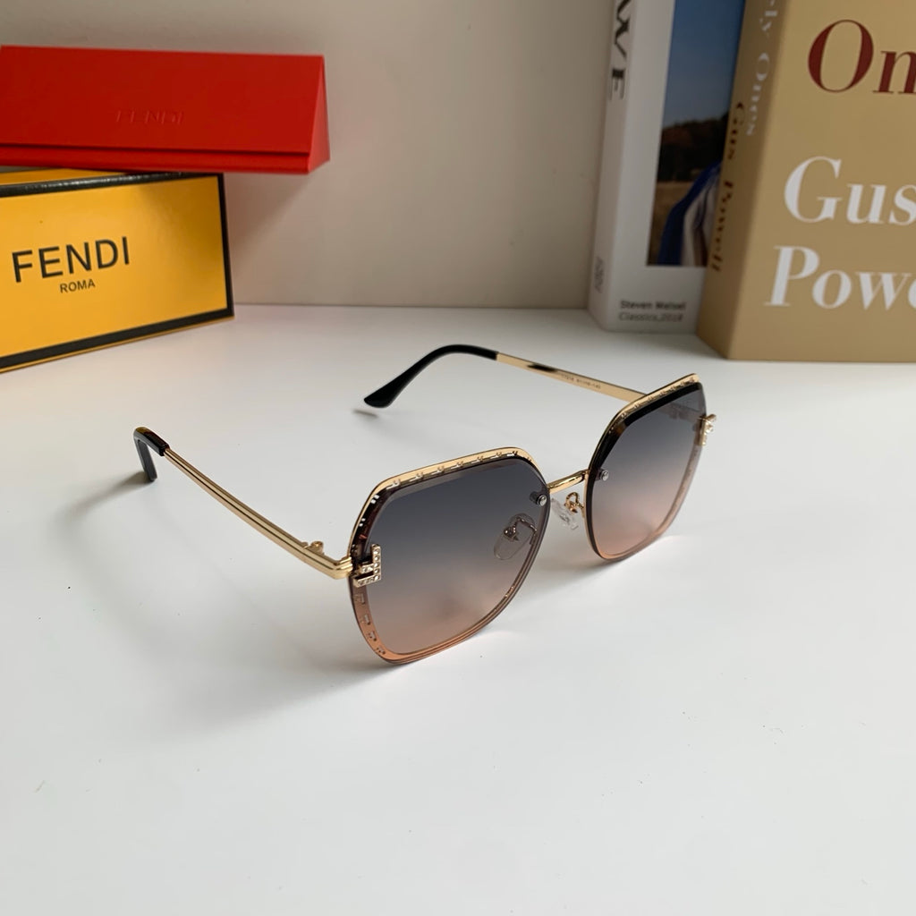 Fendi Fashion Silver Lens Sunglasses for Men & Women - 432728