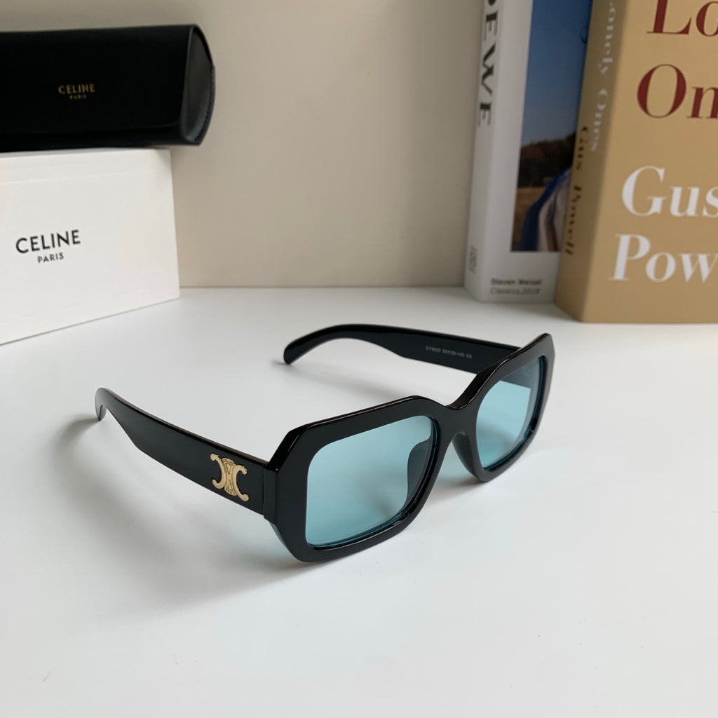 Celine Square Silver Lens Sunglasses for Men & Women - 432012