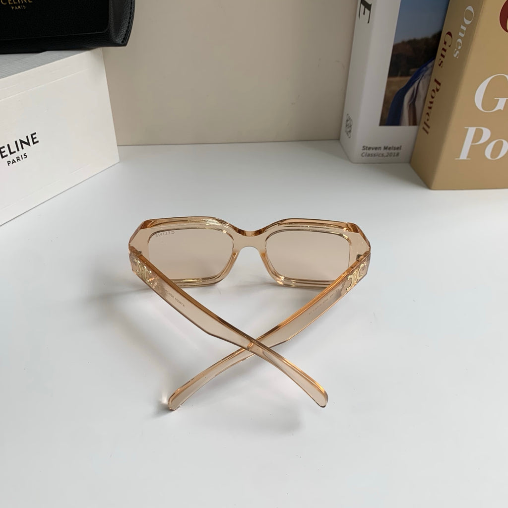 Celine Square Gold Lens Sunglasses for Men & Women - 432013 - detail image 8