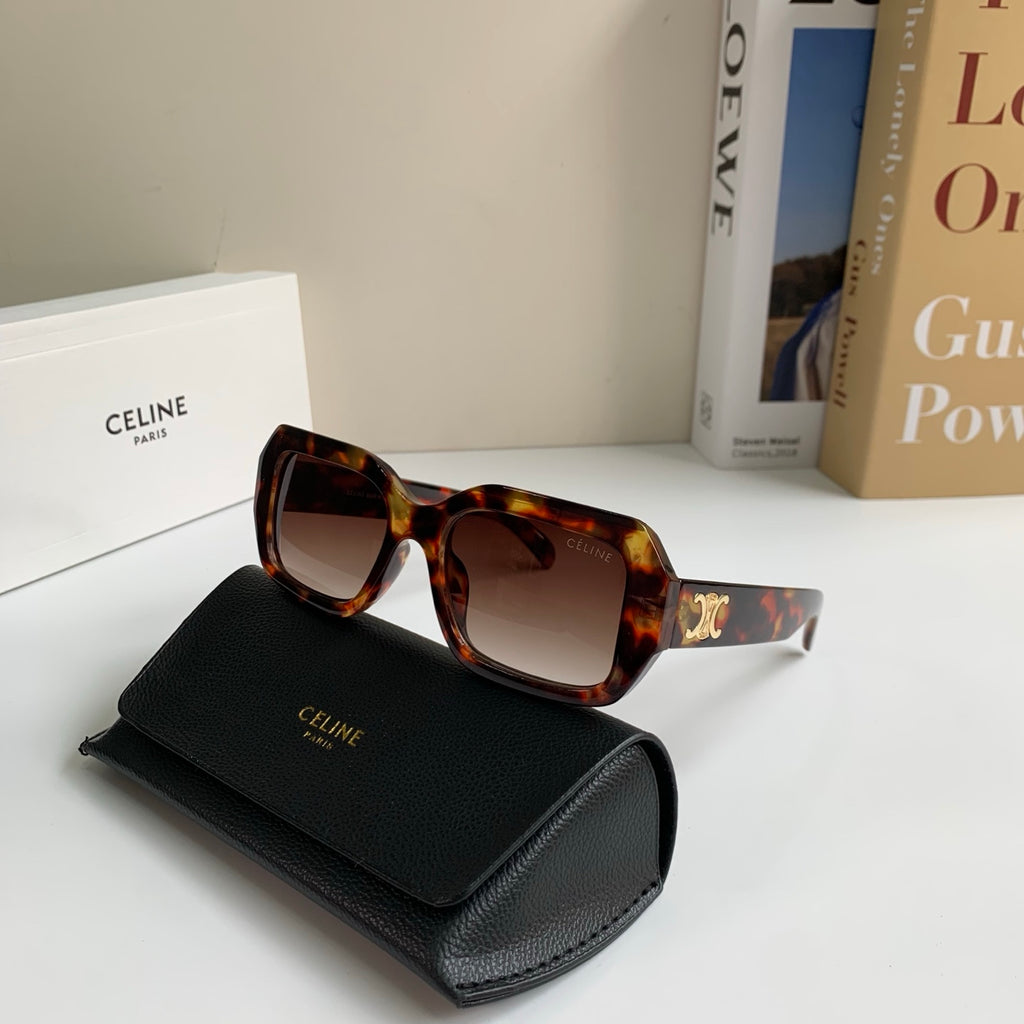 Celine Square Black Lens Sunglasses for Men & Women - 432014 - detail image 5