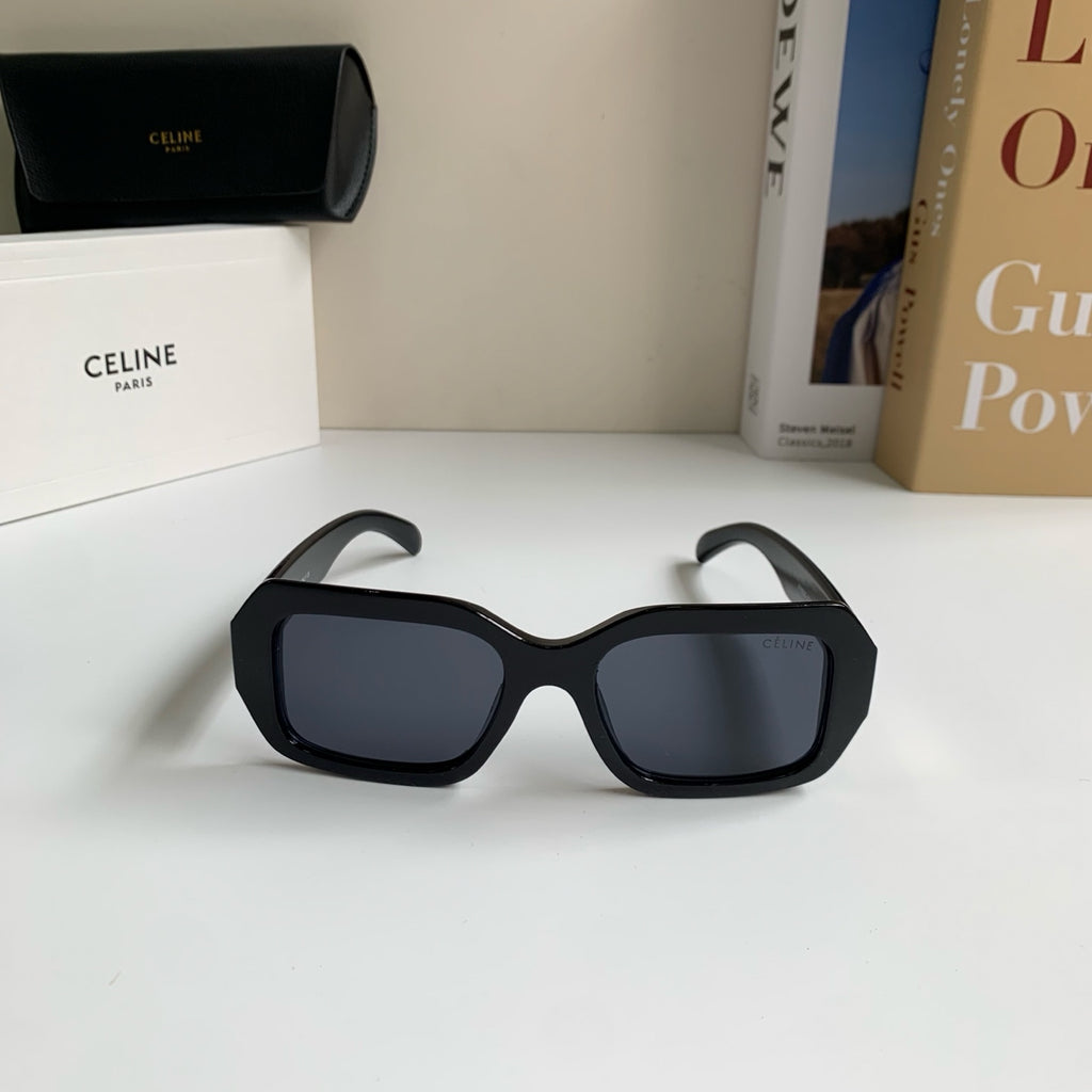 Celine Square Black Lens Sunglasses for Men & Women - 432016 - detail image 3