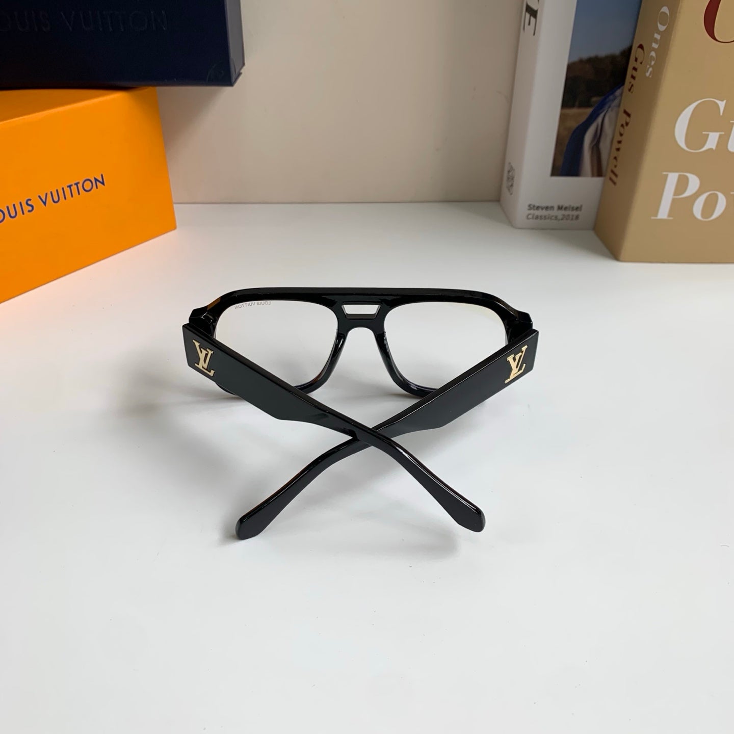 Louis Vuitton Square Silver Lens Sunglasses for Men & Women - 431108 - detail image 7