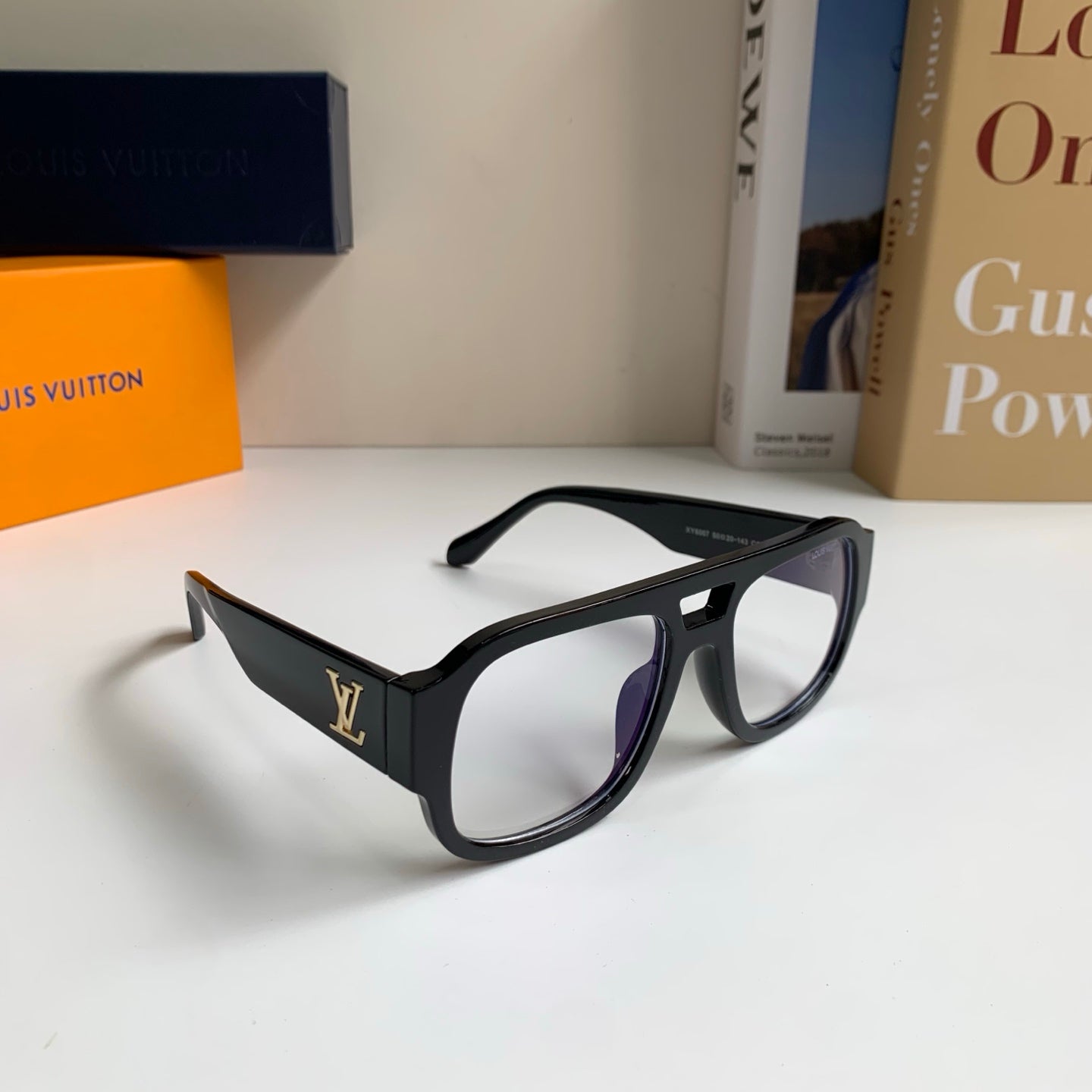 Louis Vuitton Square Silver Lens Sunglasses for Men & Women - 431108