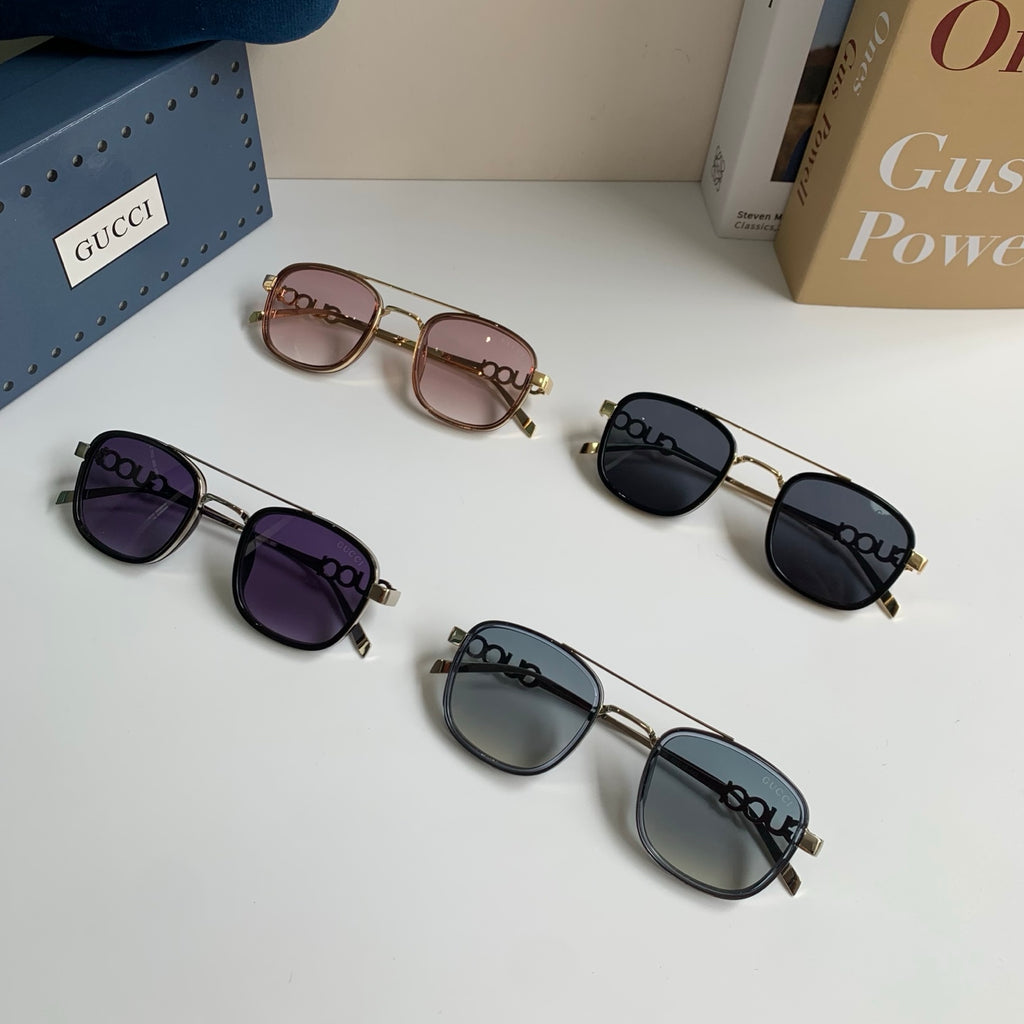 Gucci Metal Square Silver Lens Sunglasses for Men & Women - 431318 - detail image 10