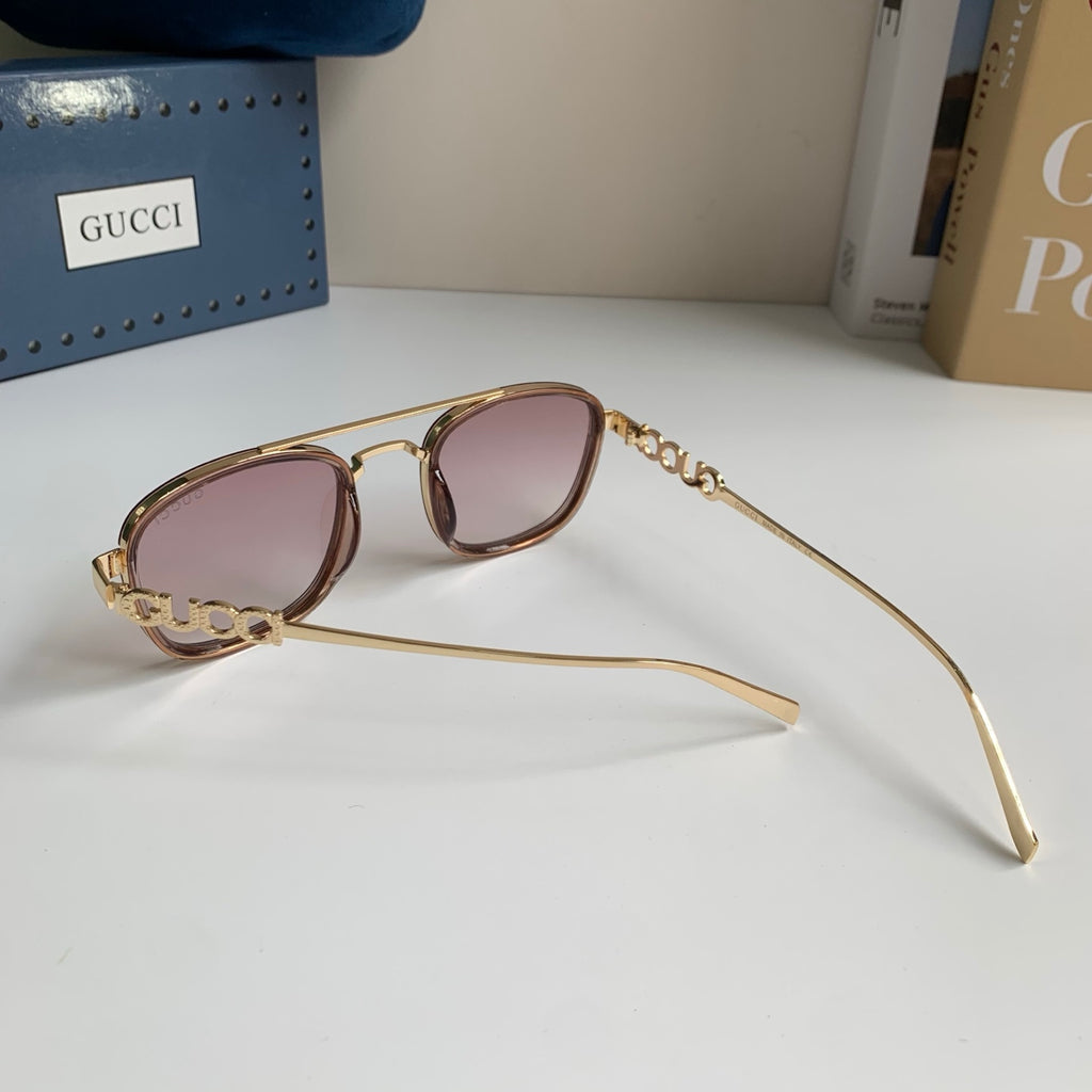 Gucci Metal Square Silver Lens Sunglasses for Men & Women - 431317 - detail image 9