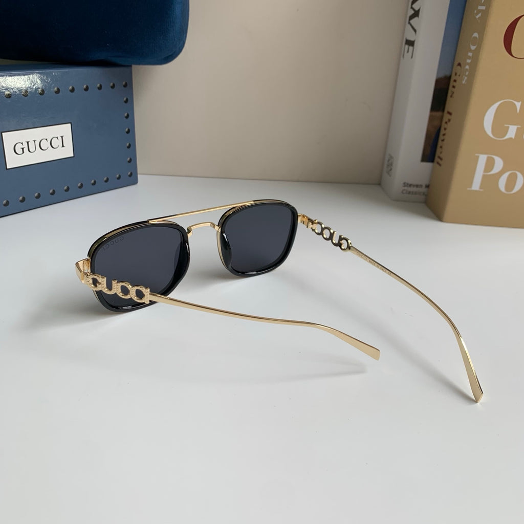 Gucci Metal Square Silver Lens Sunglasses for Men & Women - 431318 - detail image 9