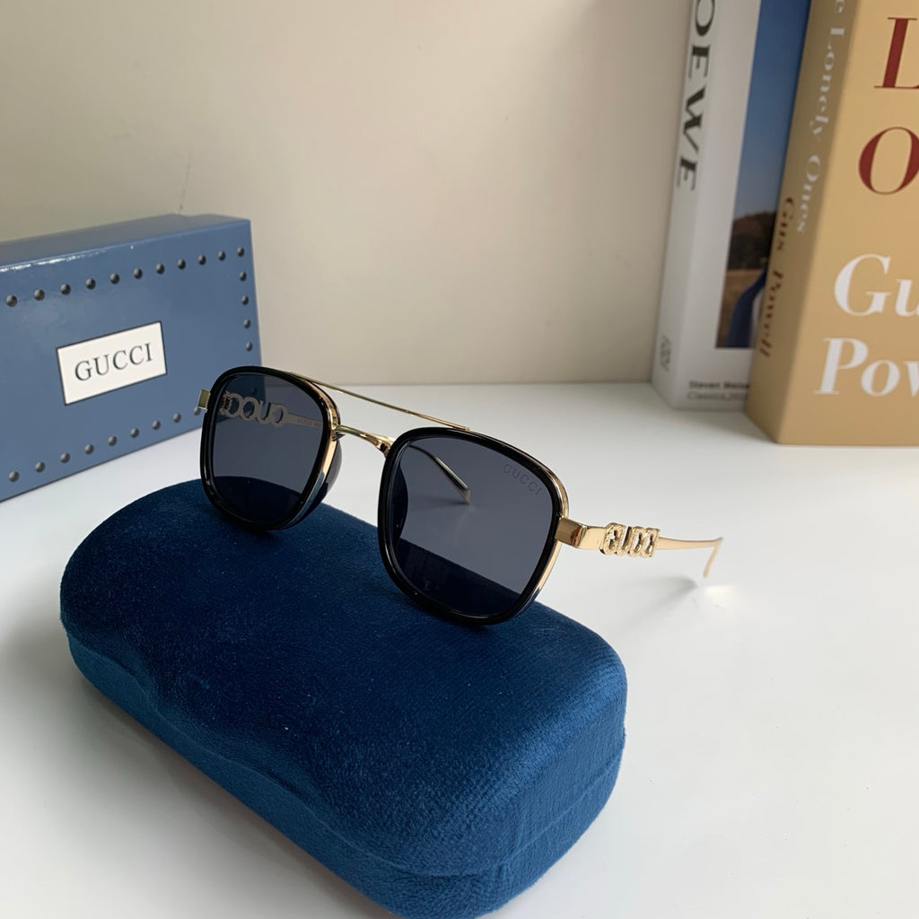 Gucci Metal Square Silver Lens Sunglasses for Men & Women - 431318 - detail image 5