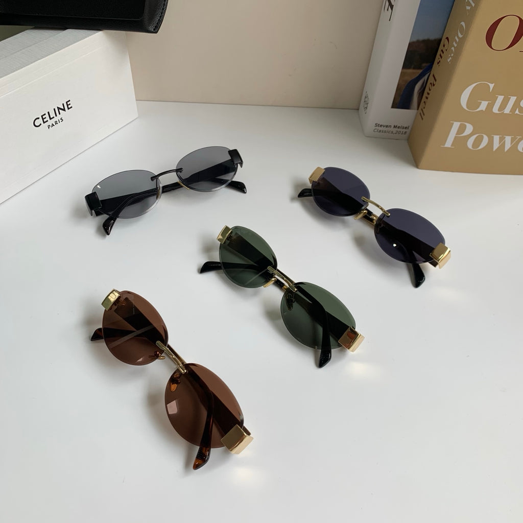 Celine Round Silver Lens Sunglasses for Men & Women - 449245 - detail image 10