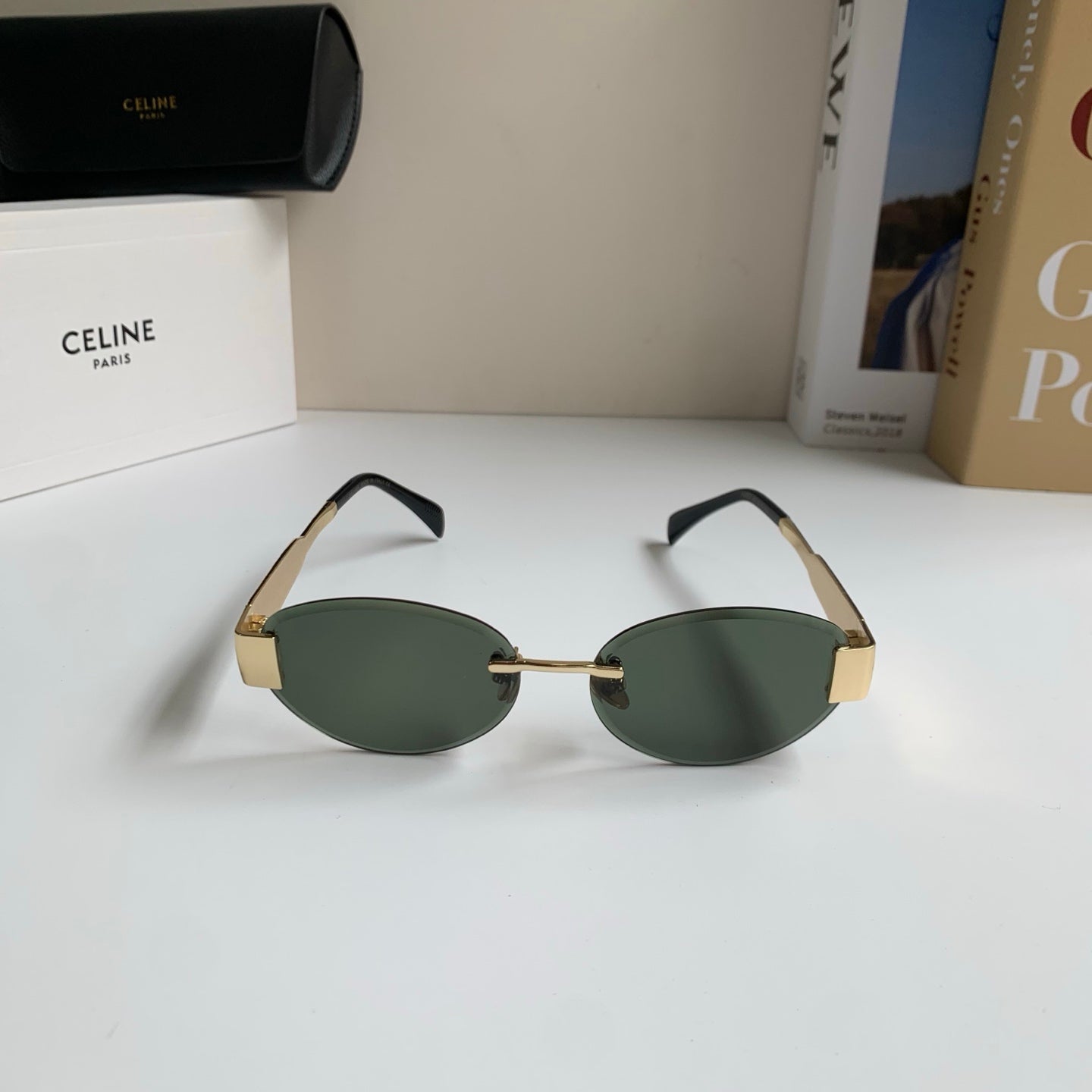 Celine Round Silver Lens Sunglasses for Men & Women - 449242 - detail image 3