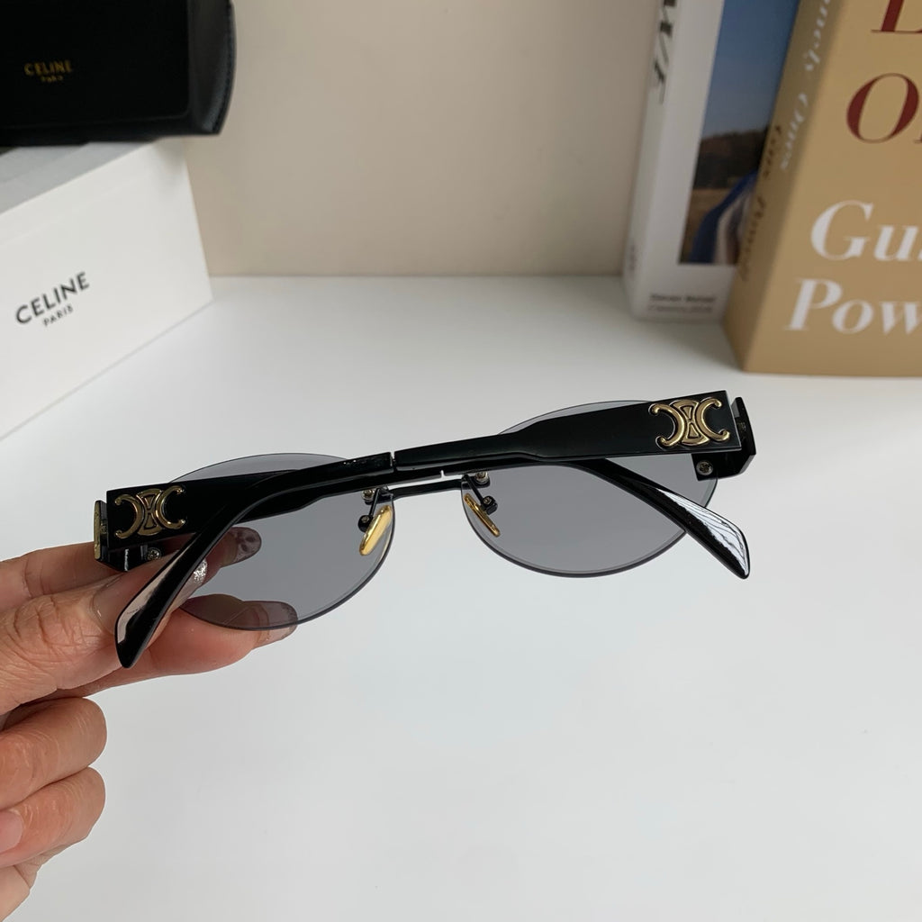 Celine Round Silver Lens Sunglasses for Men & Women - 449243 - detail image 7