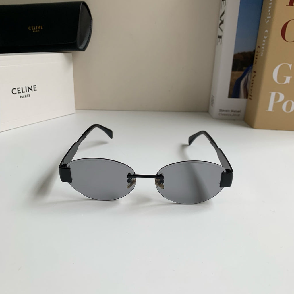 Celine Round Silver Lens Sunglasses for Men & Women - 449243 - detail image 5